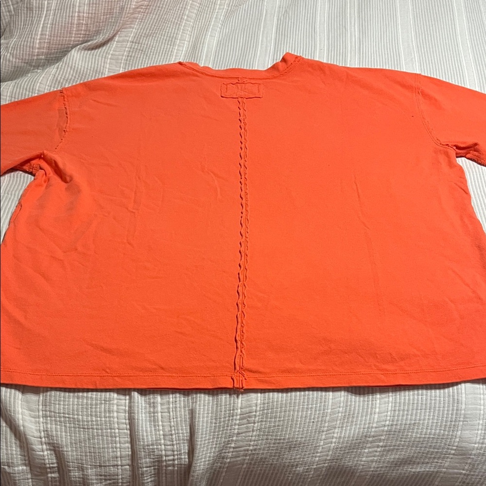 We The Free Bold Orange Top - Picture 6 of 6